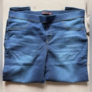 No Boundaries Women's Dark Blue Stretch Jeggings